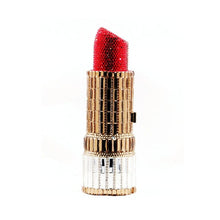 Load image into Gallery viewer, Lipstick Luxe Crystal Clutch Purse