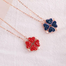 Load image into Gallery viewer, Heart & Clover Necklace