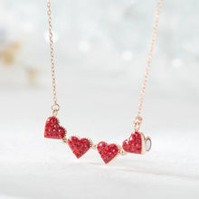 Load image into Gallery viewer, Heart & Clover Necklace
