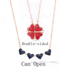 Load image into Gallery viewer, Heart & Clover Necklace