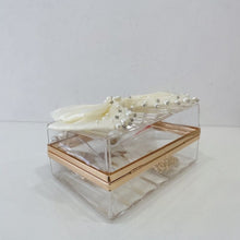 Load image into Gallery viewer, silver diamond clutch purse