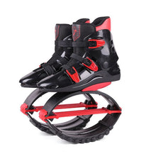 Load image into Gallery viewer, Black red Jumping workout shoes