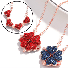 Load image into Gallery viewer, Heart &amp; Clover Necklace
