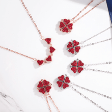 Load image into Gallery viewer, Heart &amp; Clover Necklace
